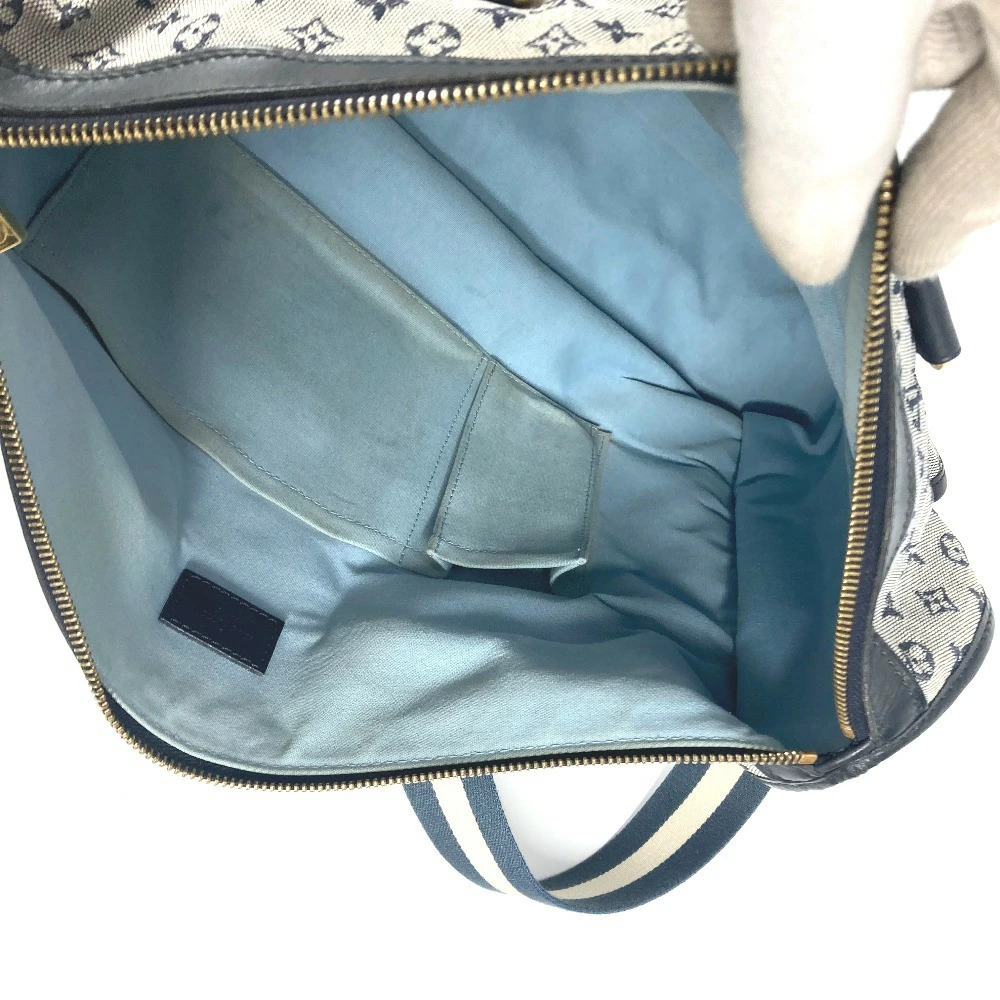 LOUIS VUITTON Sac Marie Kate Handbag Business Bag Shoulder Tote Navy Blue - Picture 14 of 15